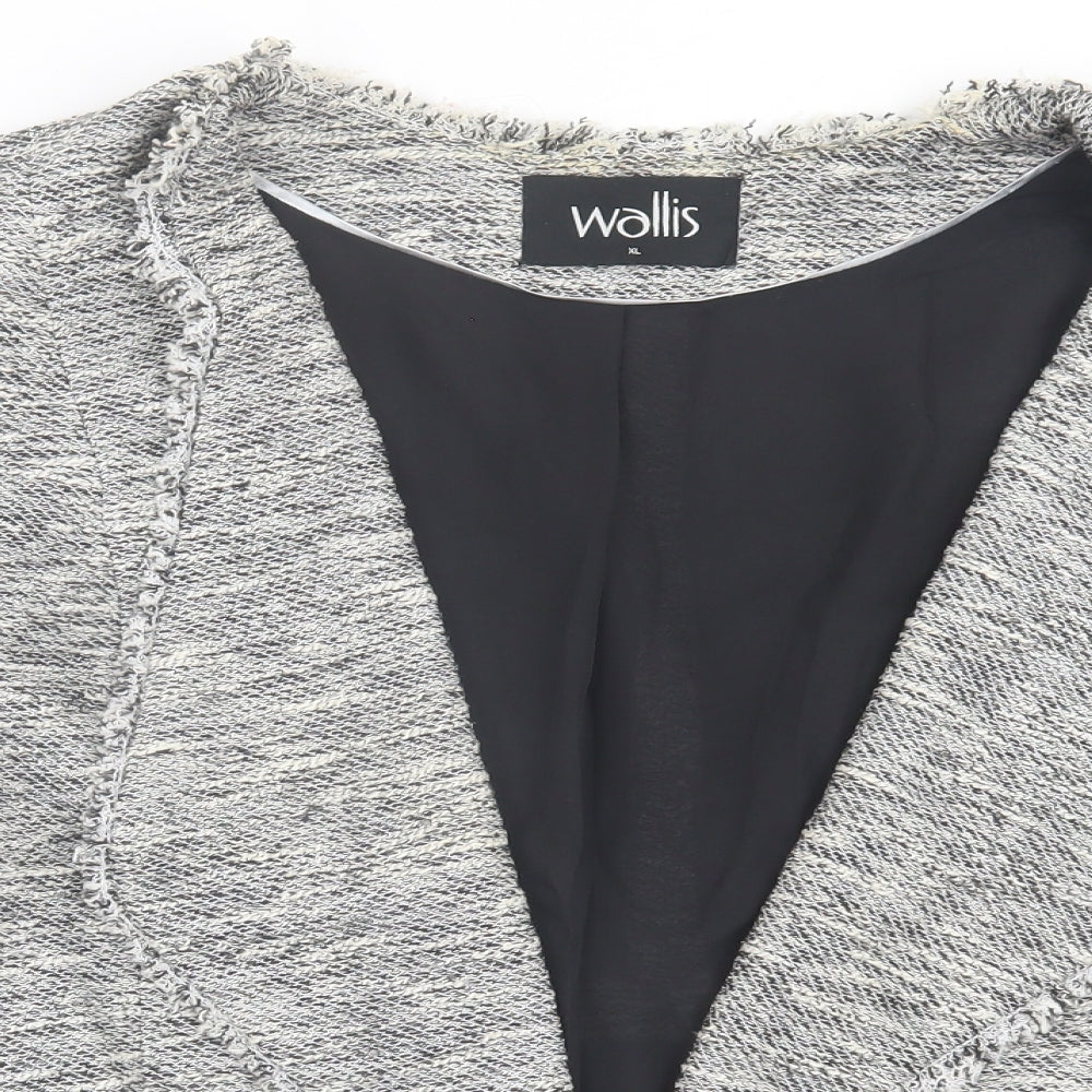 Wallis Womens Grey Jacket Size XL