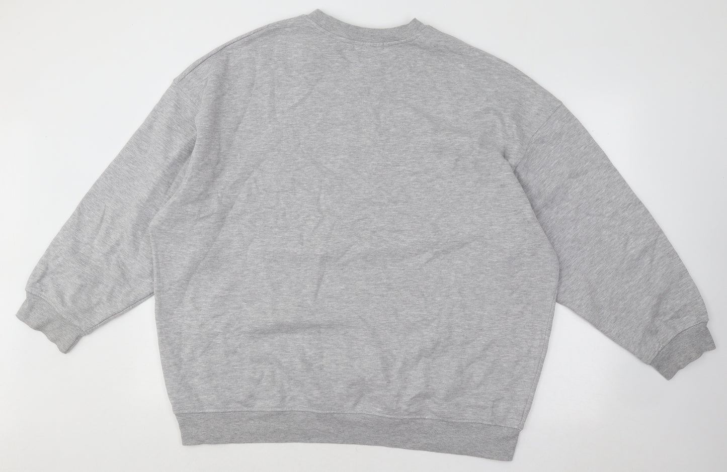 Primark Womens Grey Cotton Pullover Sweatshirt Size 14 Pullover - Arizona
