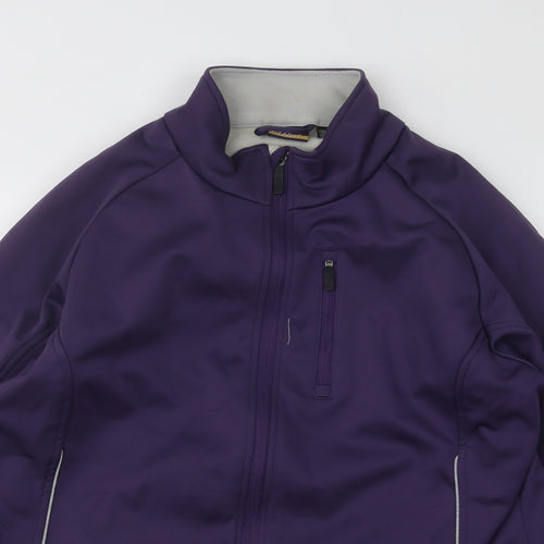 Crivit Womens Purple Jacket Size L Zip