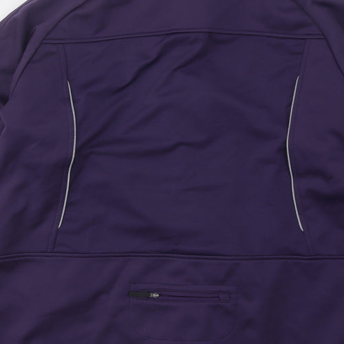 Crivit Womens Purple Jacket Size L Zip