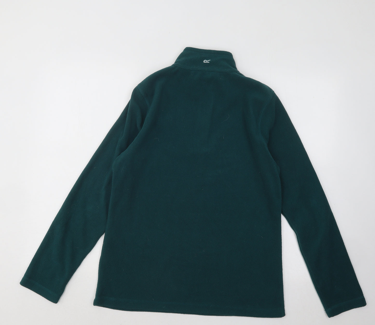 Regatta Womens Green Polyester Pullover Sweatshirt Size 10 Zip