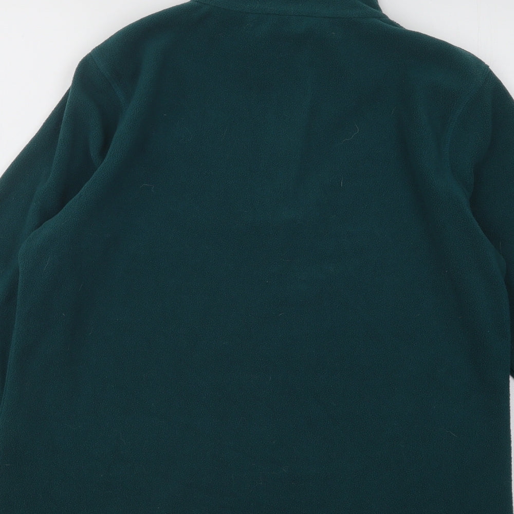 Regatta Womens Green Polyester Pullover Sweatshirt Size 10 Zip