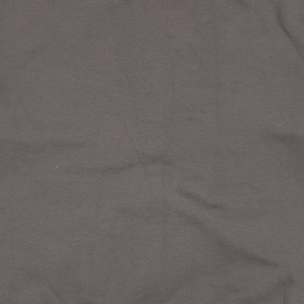 Billabong Mens Grey Polyester Full Zip Sweatshirt Size L