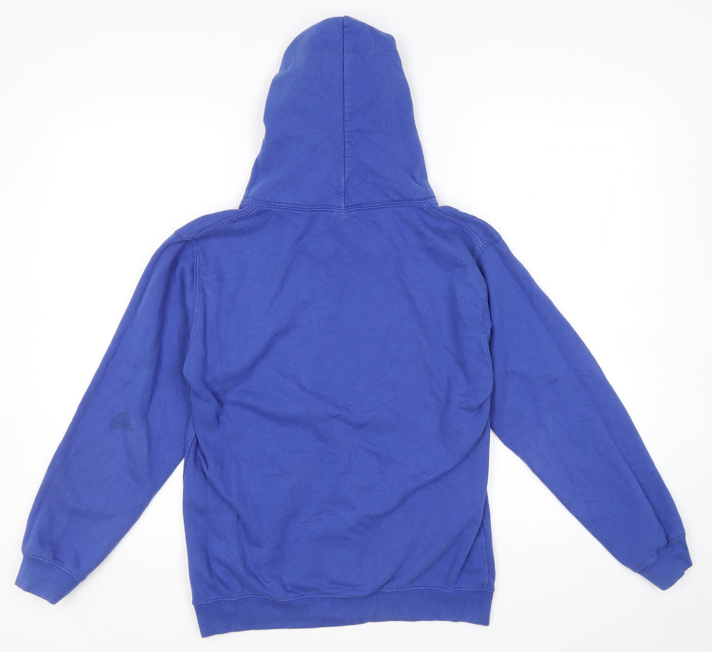 Awdis Boys Blue Cotton Pullover Hoodie Size 12-13 Years Pullover - Gaming Mode Activated