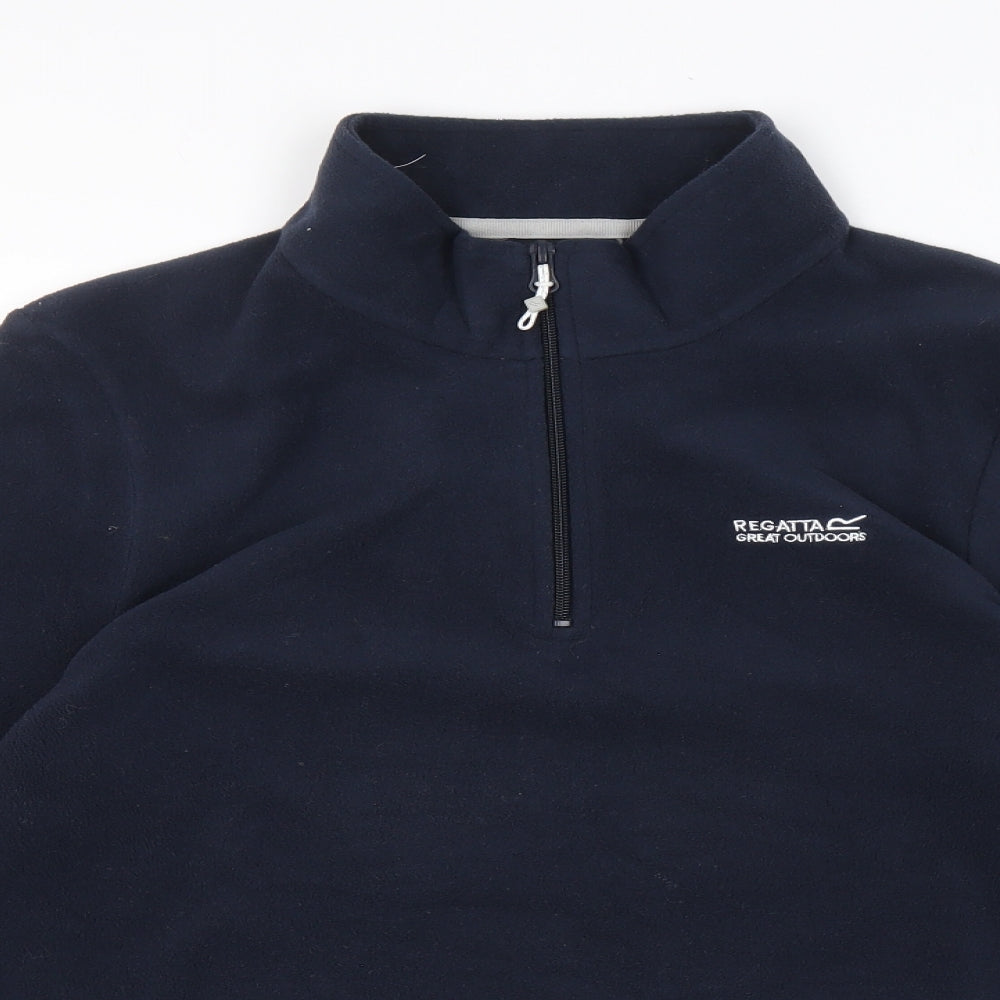 Regatta Mens Blue Polyester Pullover Sweatshirt Size S