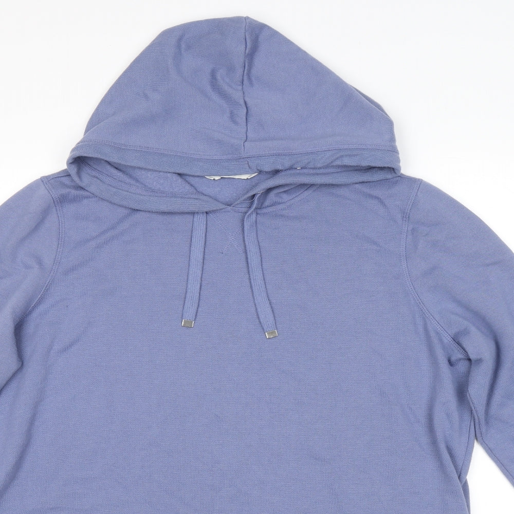 George Womens Blue Polyester Pullover Hoodie Size 18 Pullover