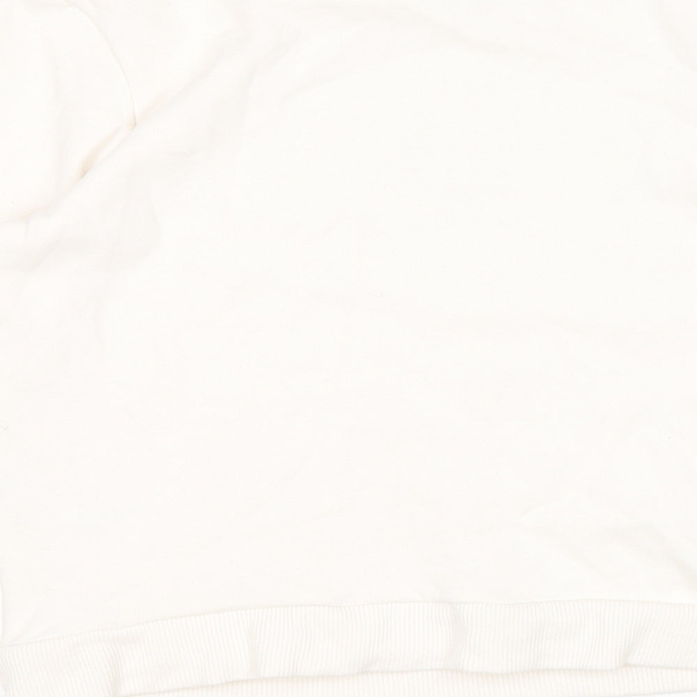 George Girls White Polyester Pullover Sweatshirt Size 10-11 Years Pullover - Pudsey