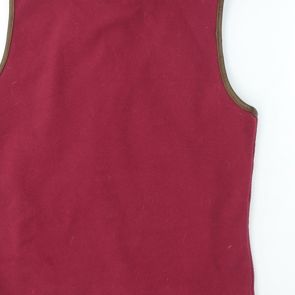 Jack Pyke Womens Purple High Neck Polyester Cardigan Jumper Size L