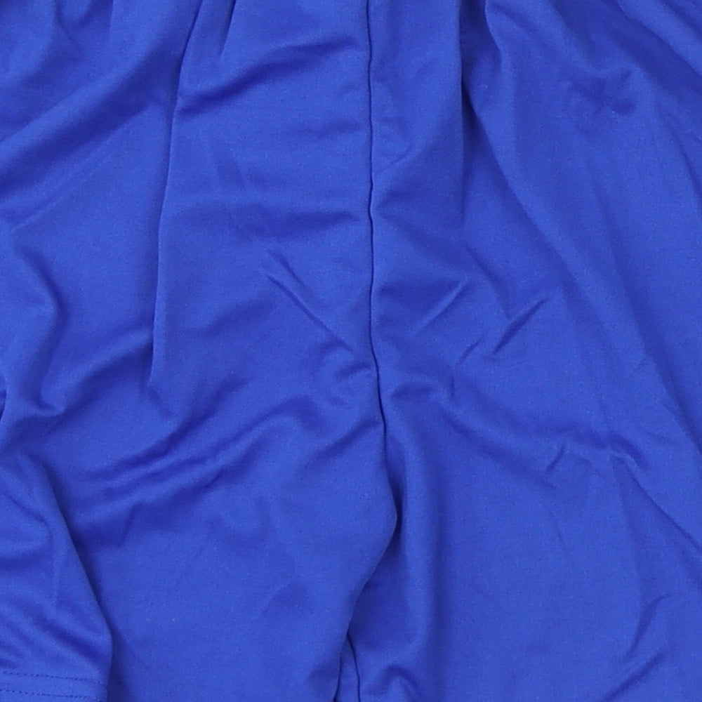Nike Boys Blue Polyester Sweat Shorts Size 13-14 Years Regular - Greece football
