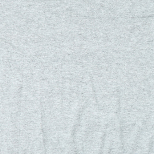 Principles Womens Grey V-Neck Nylon Pullover Jumper Size 16