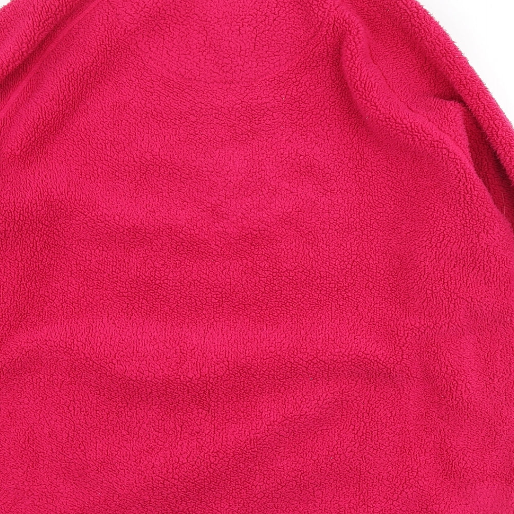 TU Womens Pink Polyester Pullover Sweatshirt Size 20 Button