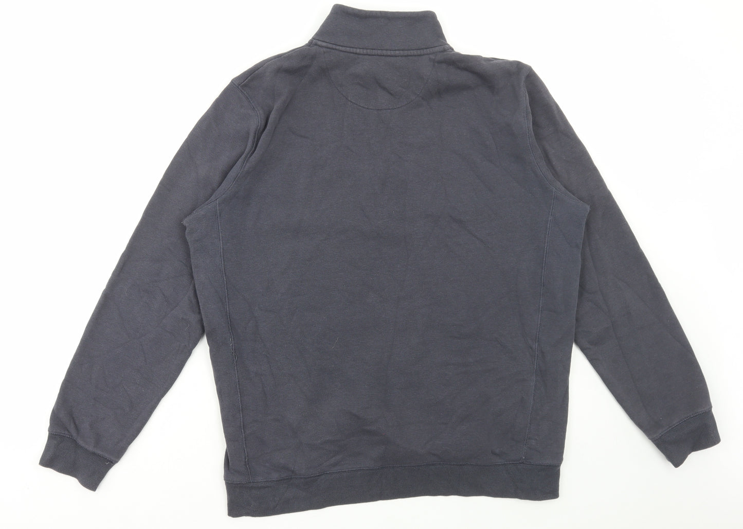 Matalan Mens Grey Cotton Pullover Sweatshirt Size L