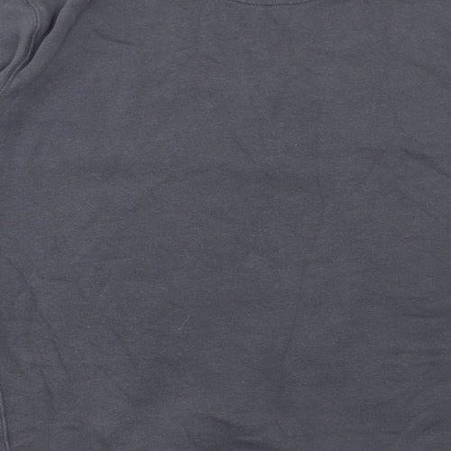 Matalan Mens Grey Cotton Pullover Sweatshirt Size L