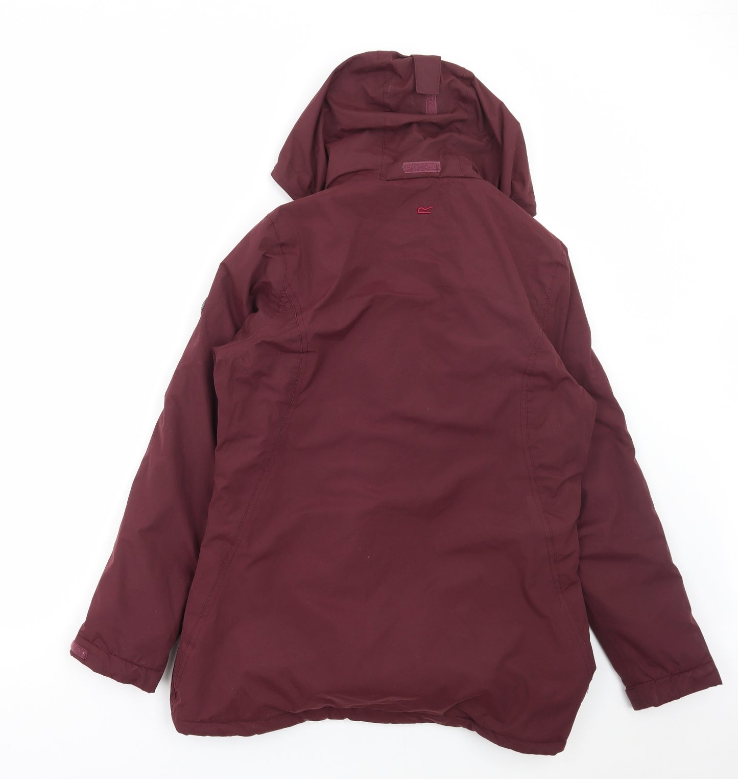 Regatta Womens Red Parka Coat Size 12 Zip