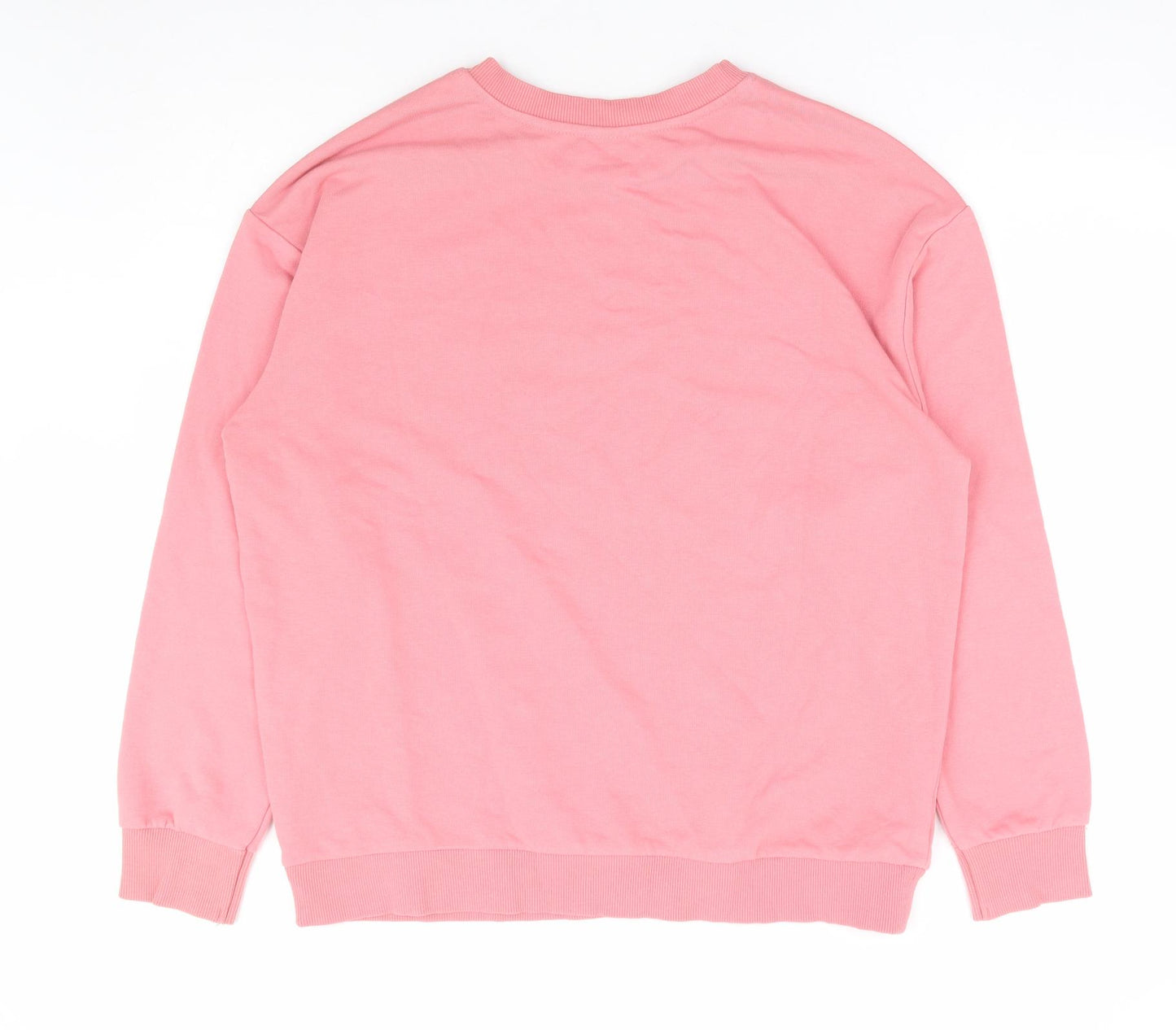 George Womens Pink Cotton Pullover Sweatshirt Size 12 Pullover - Christmas Tweety Bird