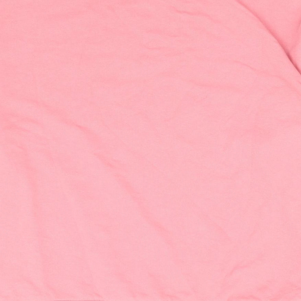George Womens Pink Cotton Pullover Sweatshirt Size 12 Pullover - Christmas Tweety Bird