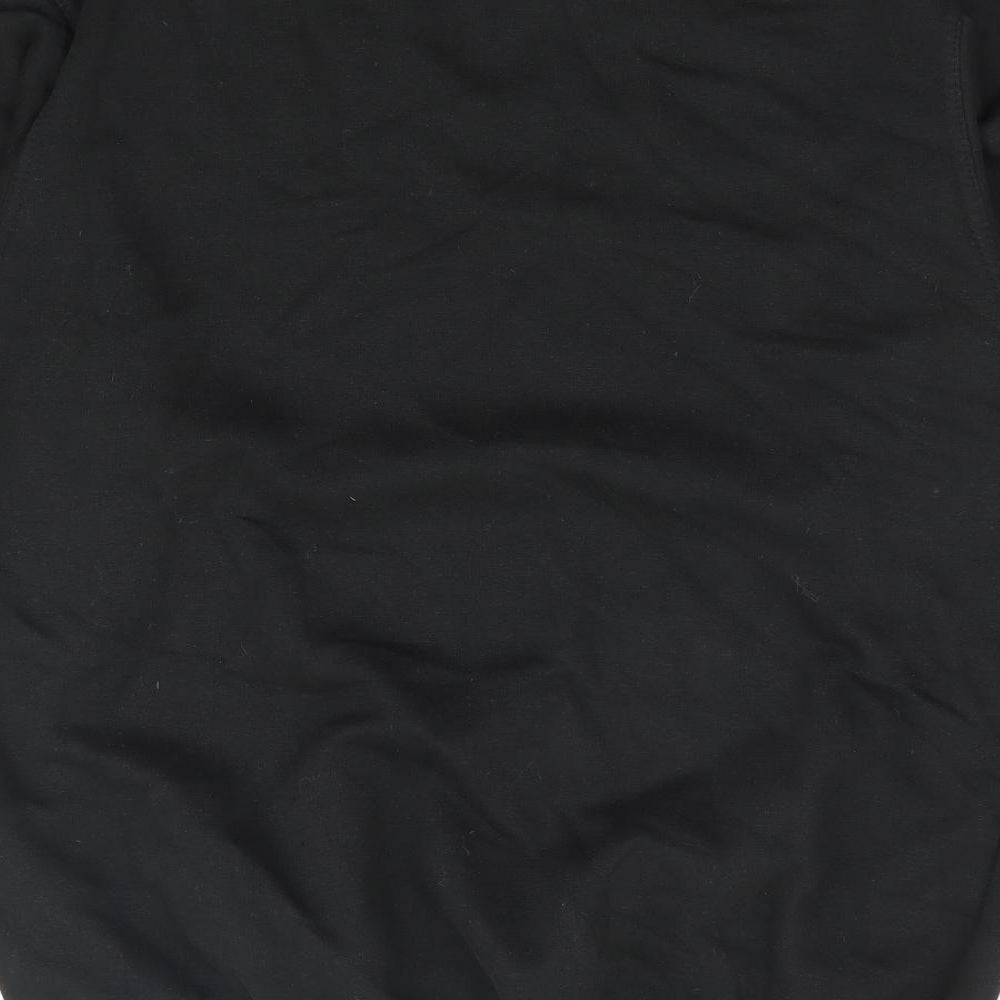 In the Style Womens Black 100% Cotton Pullover Sweatshirt Size 10 Pullover - Slytherin