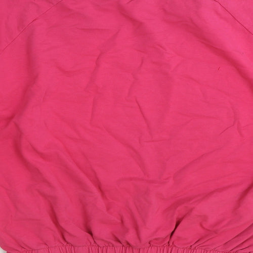 My Vogue Girls Pink Cotton Pullover Sweatshirt Size 14-15 Years Pullover