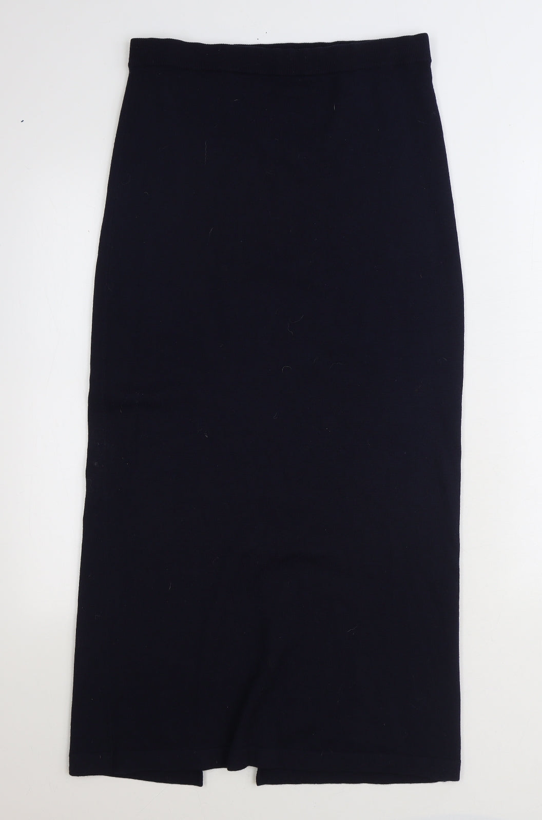 Adini Womens Blue Wool Straight & Pencil Skirt Size L
