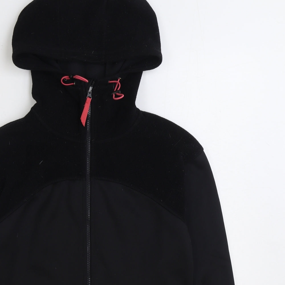 George Womens Black Jacket Size 12 Zip