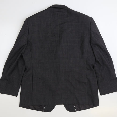 Autograph Mens Grey Wool Jacket Suit Jacket Size 44
