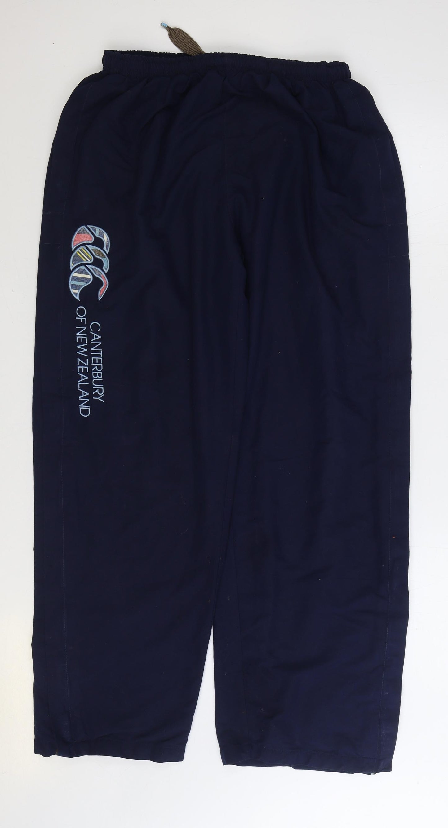 Canterbury Mens Blue Polyester Jogger Trousers Size XL L31 in Regular Drawstring