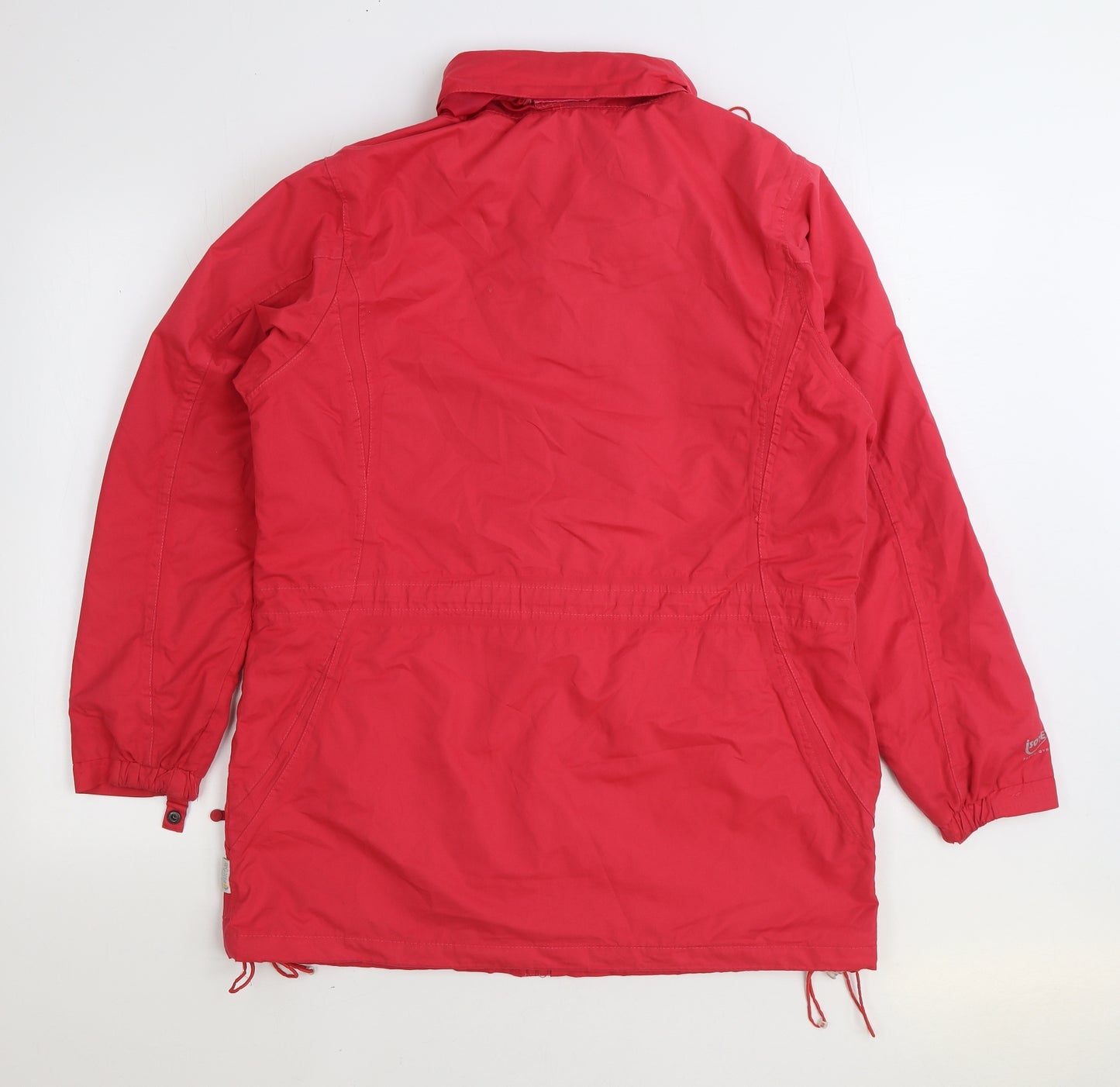 Regatta Womens Pink Rain Coat Coat Size 12 Zip