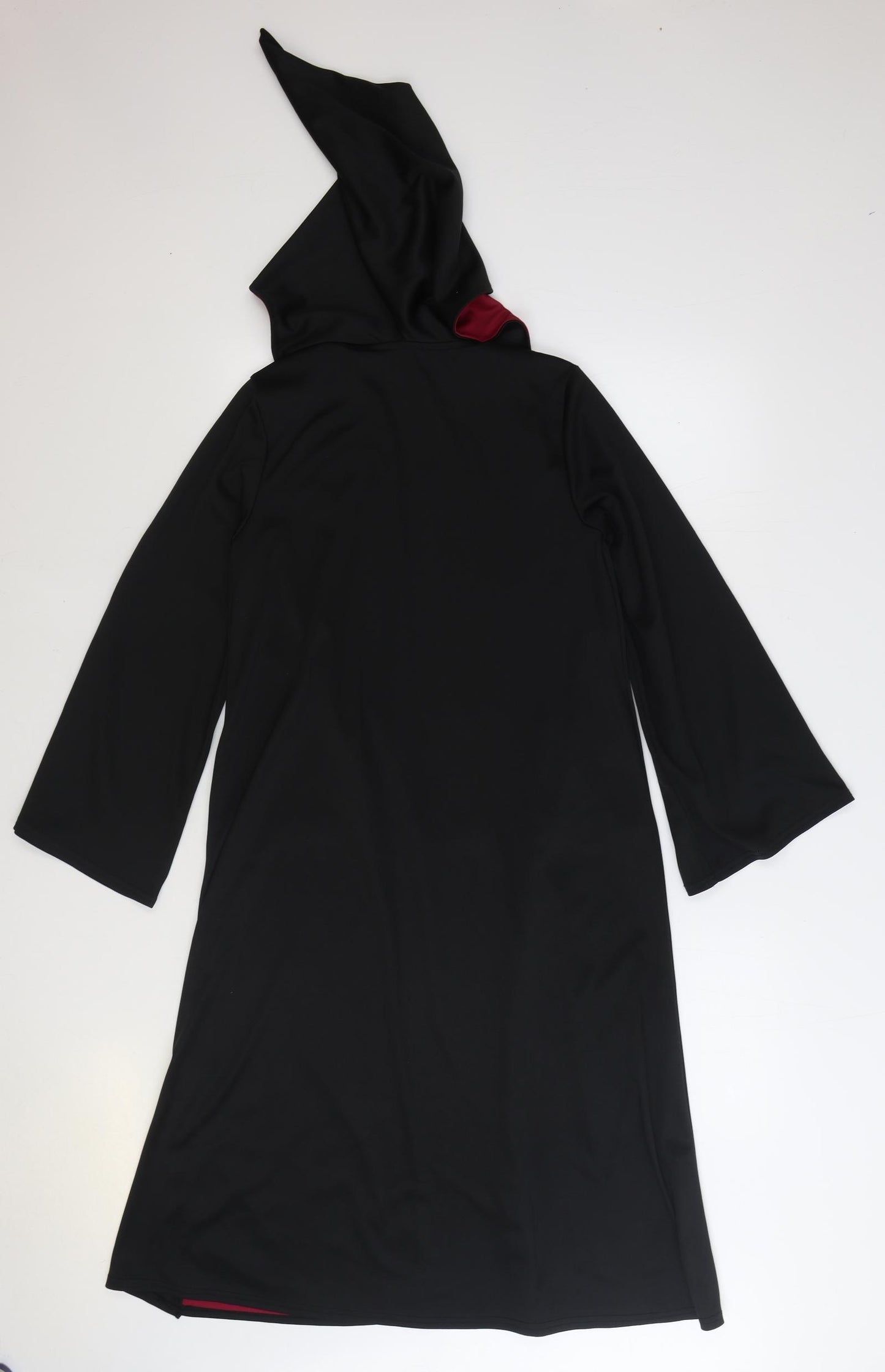 George Boys Black Solid Polyester Robe Size 11-12 Years Pullover - Harry Potter Fancy Dress