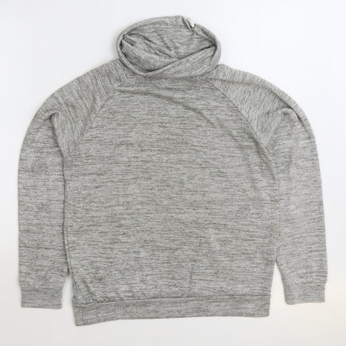 Primark Womens Grey Polyester Pullover Sweatshirt Size L Pullover