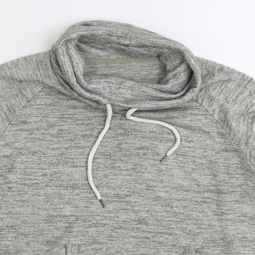 Primark Womens Grey Polyester Pullover Sweatshirt Size L Pullover