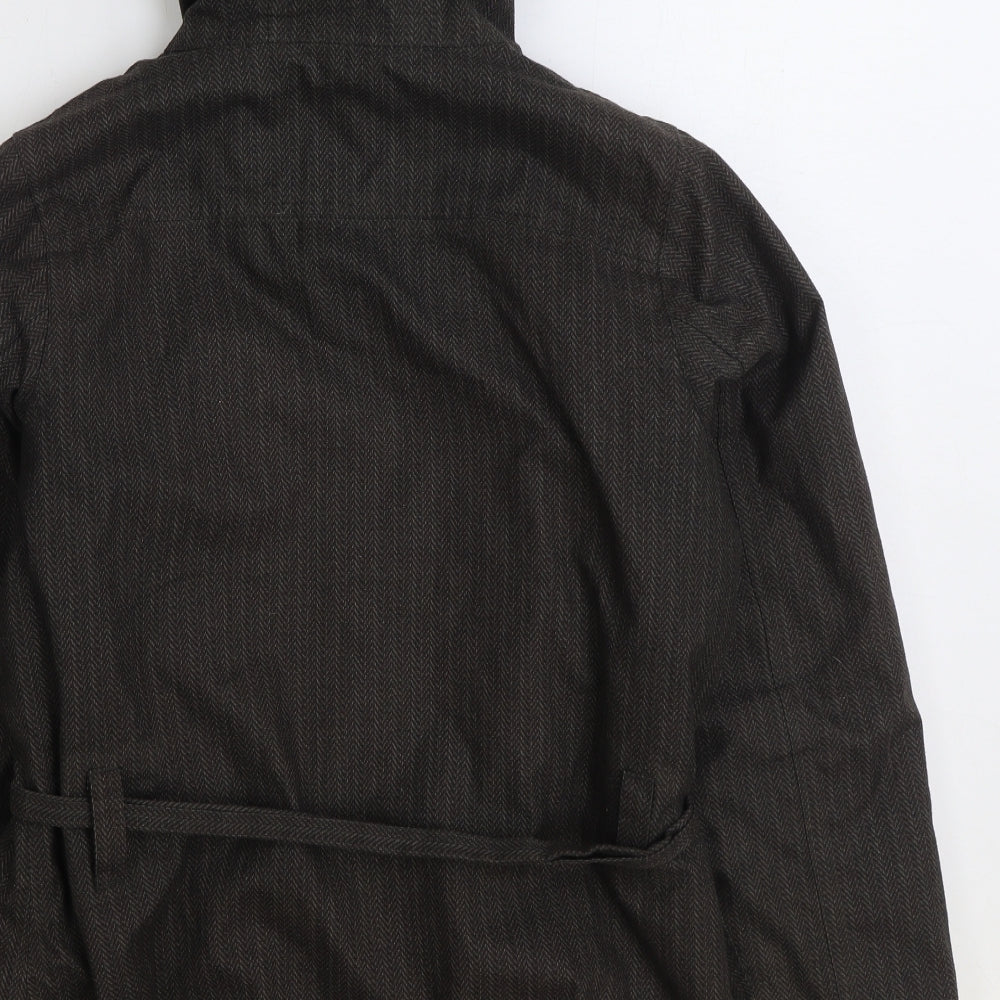 Regatta Womens Grey Herringbone Jacket Size 16 Zip