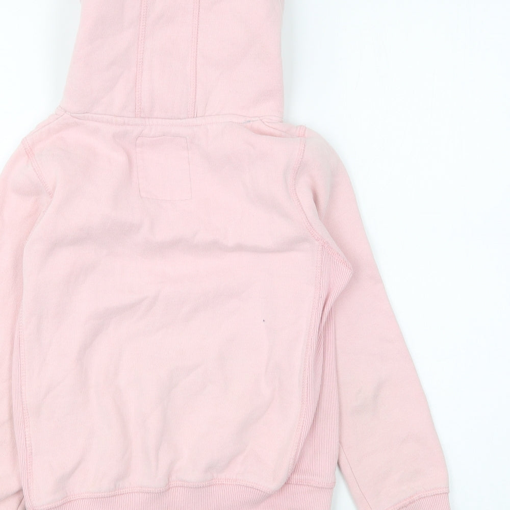 NEXT Girls Pink Polyester Pullover Hoodie Size 9 Years Pullover
