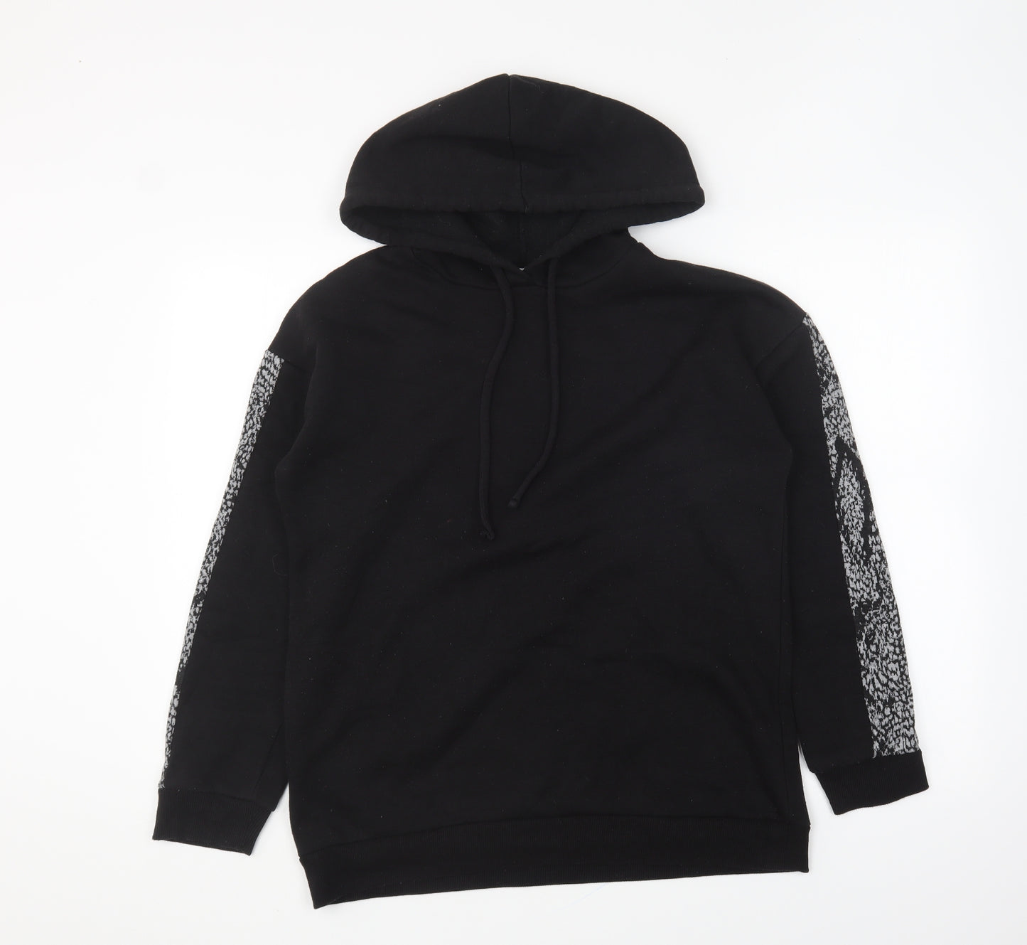 Papaya Womens Black Polyester Pullover Hoodie Size M Pullover