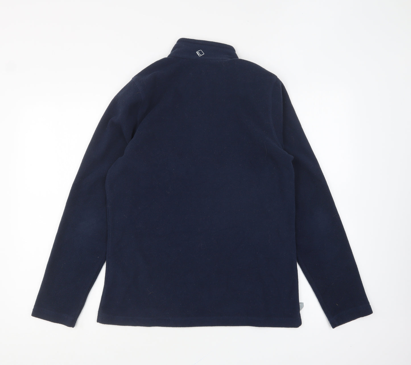 Regatta Womens Blue Polyester Pullover Sweatshirt Size 10 Zip