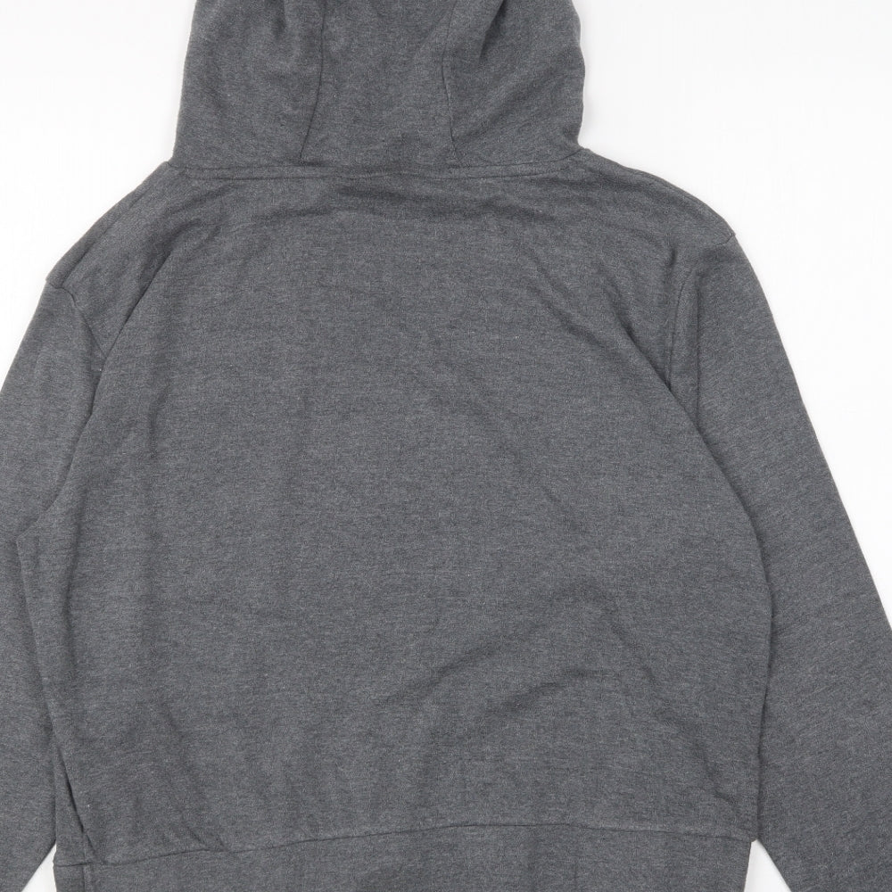 LA Gear Womens Grey Polyester Pullover Hoodie Size 12 Pullover