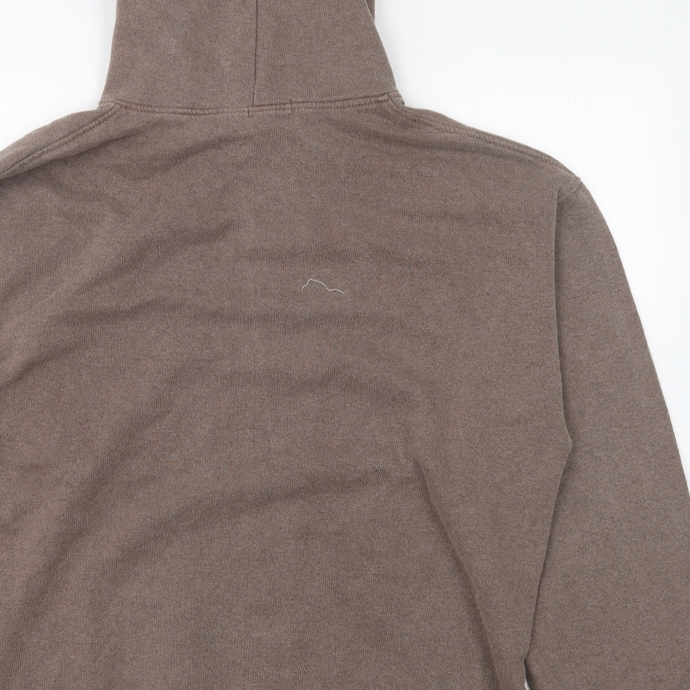 Boohoo Mens Brown Polyester Pullover Hoodie Size M - OFCL Studio