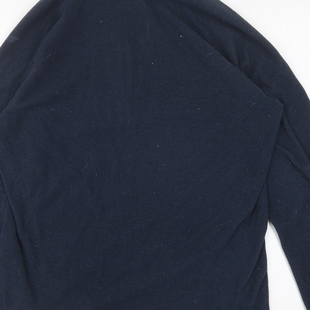 Regatta Womens Blue Polyester Pullover Sweatshirt Size M Zip