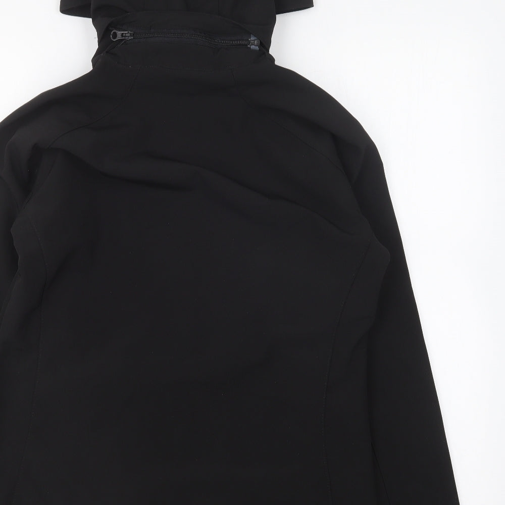Trespass Mens Black Jacket Coat Size M Zip