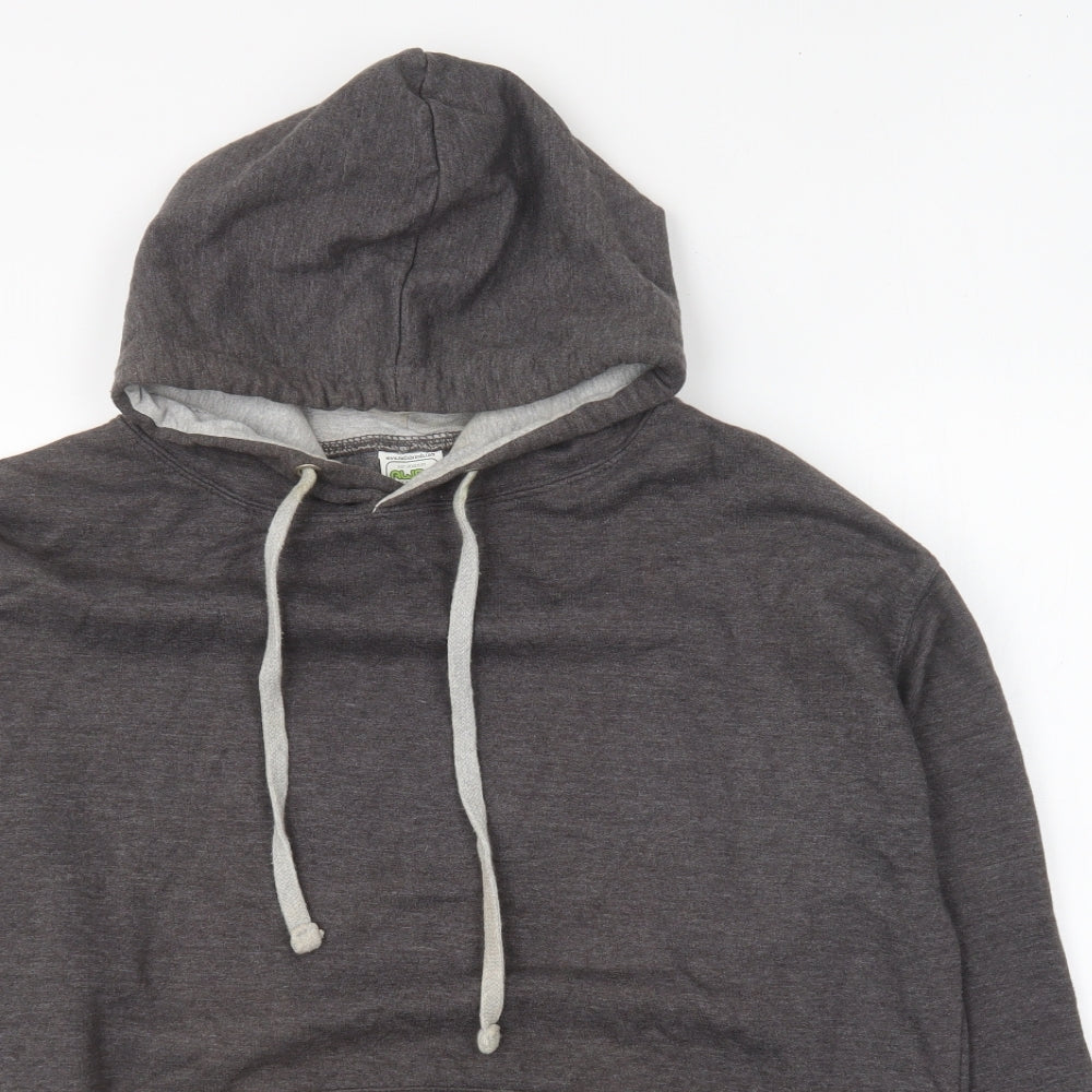 Awdisbrands Mens Grey Cotton Pullover Hoodie Size M - DW Tarantulas