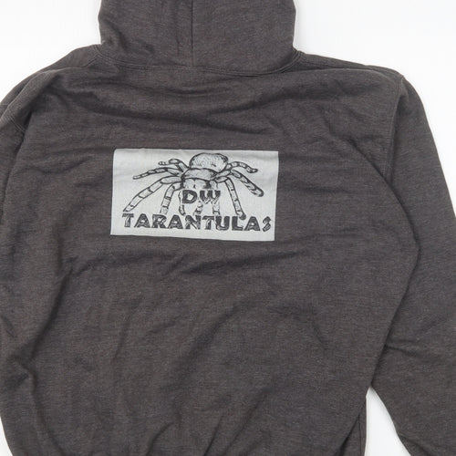 Awdisbrands Mens Grey Cotton Pullover Hoodie Size M - DW Tarantulas