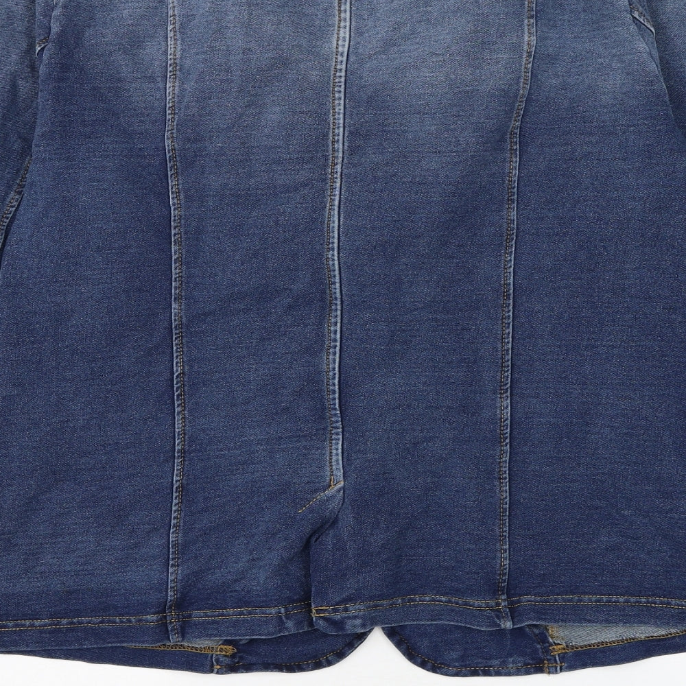 Gina Benotti Womens Blue Jacket Size 18 Button