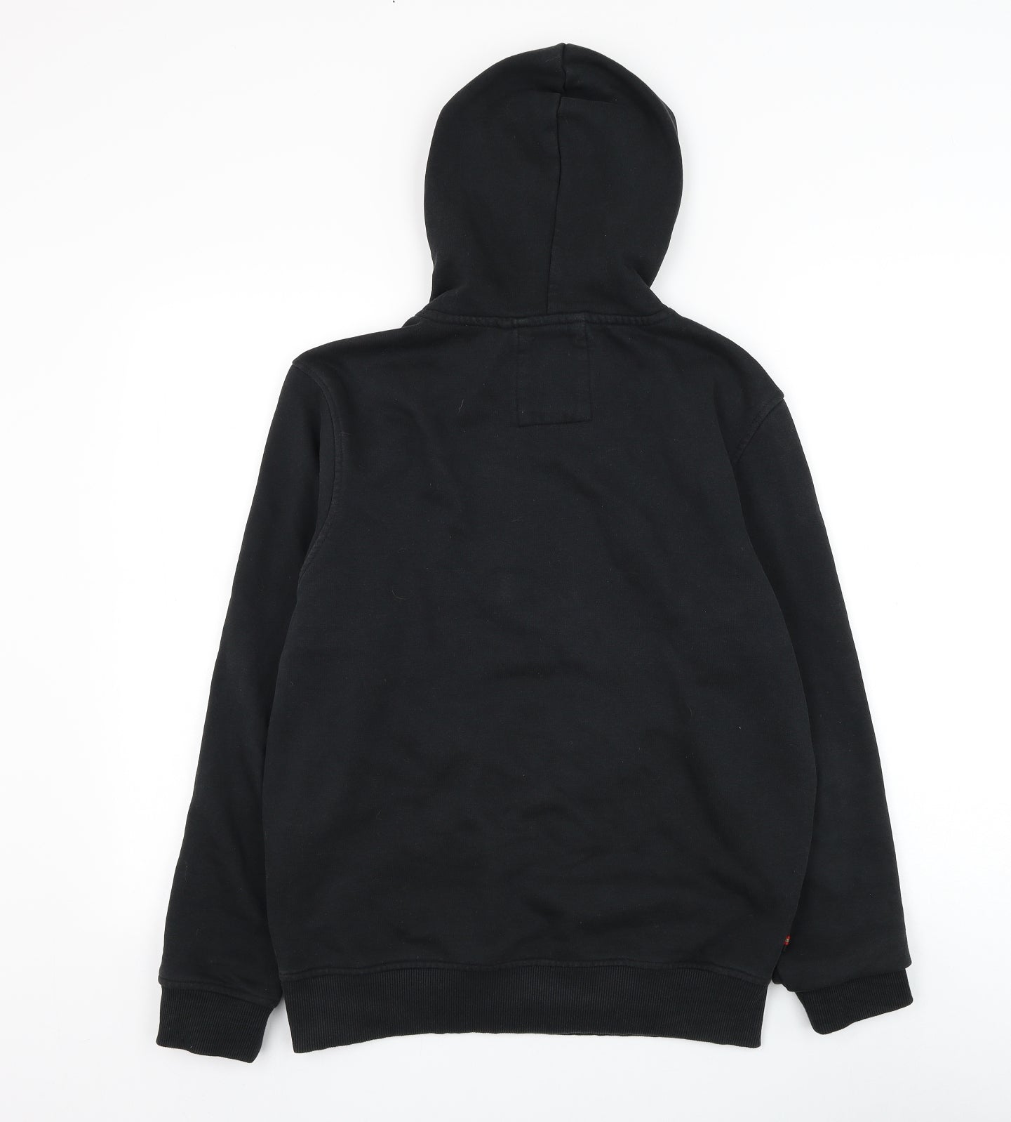 Luke 1977 Mens Black Cotton Pullover Hoodie Size S