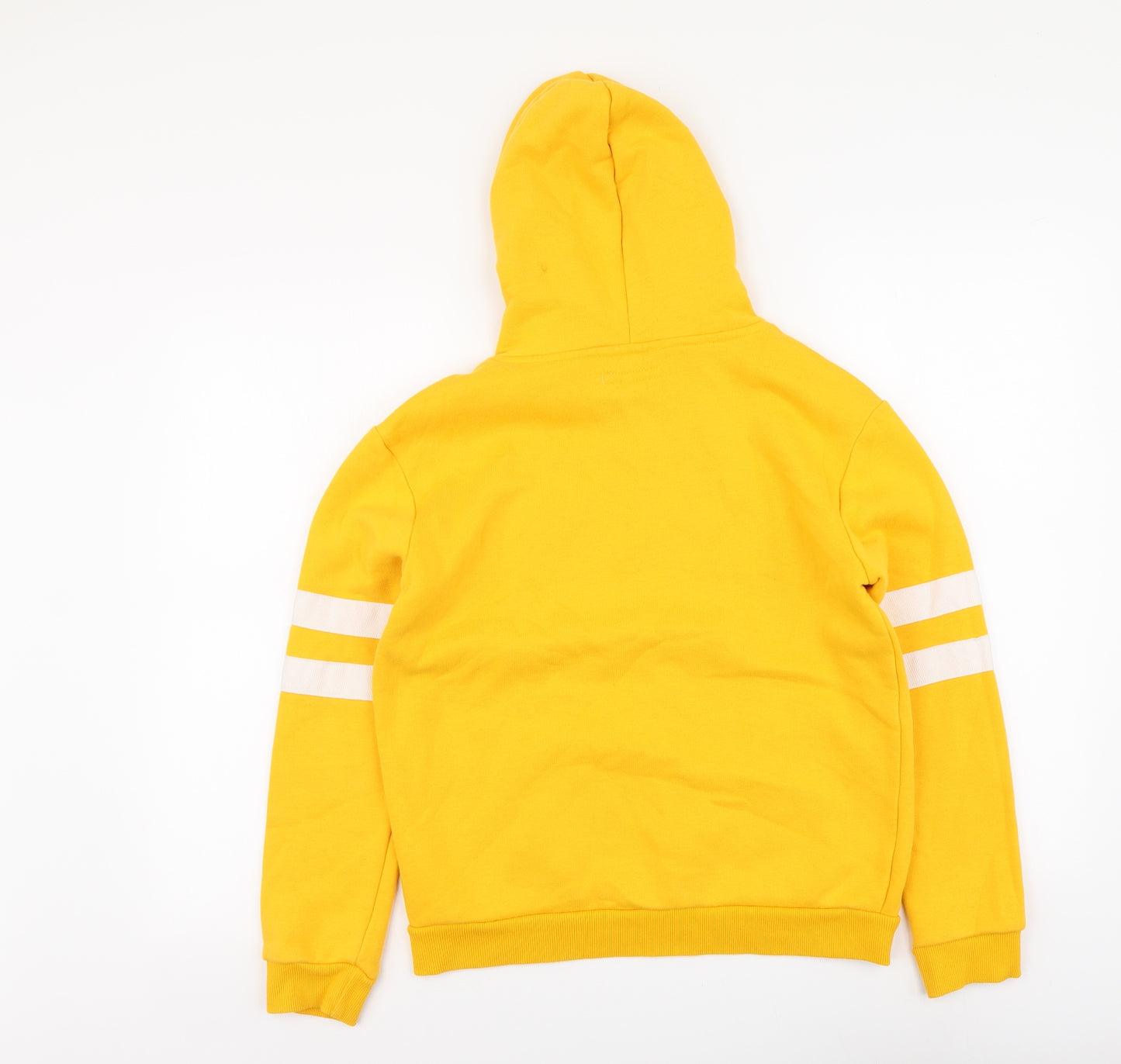 Primark Boys Yellow Cotton Pullover Hoodie Size 12-13 Years Pullover