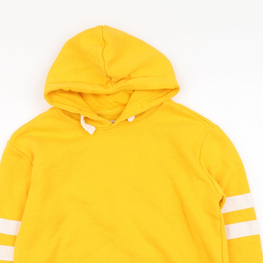 Primark Boys Yellow Cotton Pullover Hoodie Size 12-13 Years Pullover