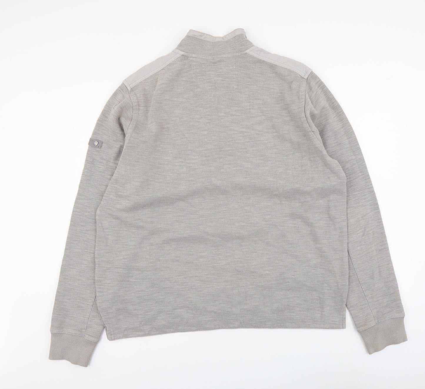 Ben Sherman Mens Grey Cotton Pullover Sweatshirt Size 2XL