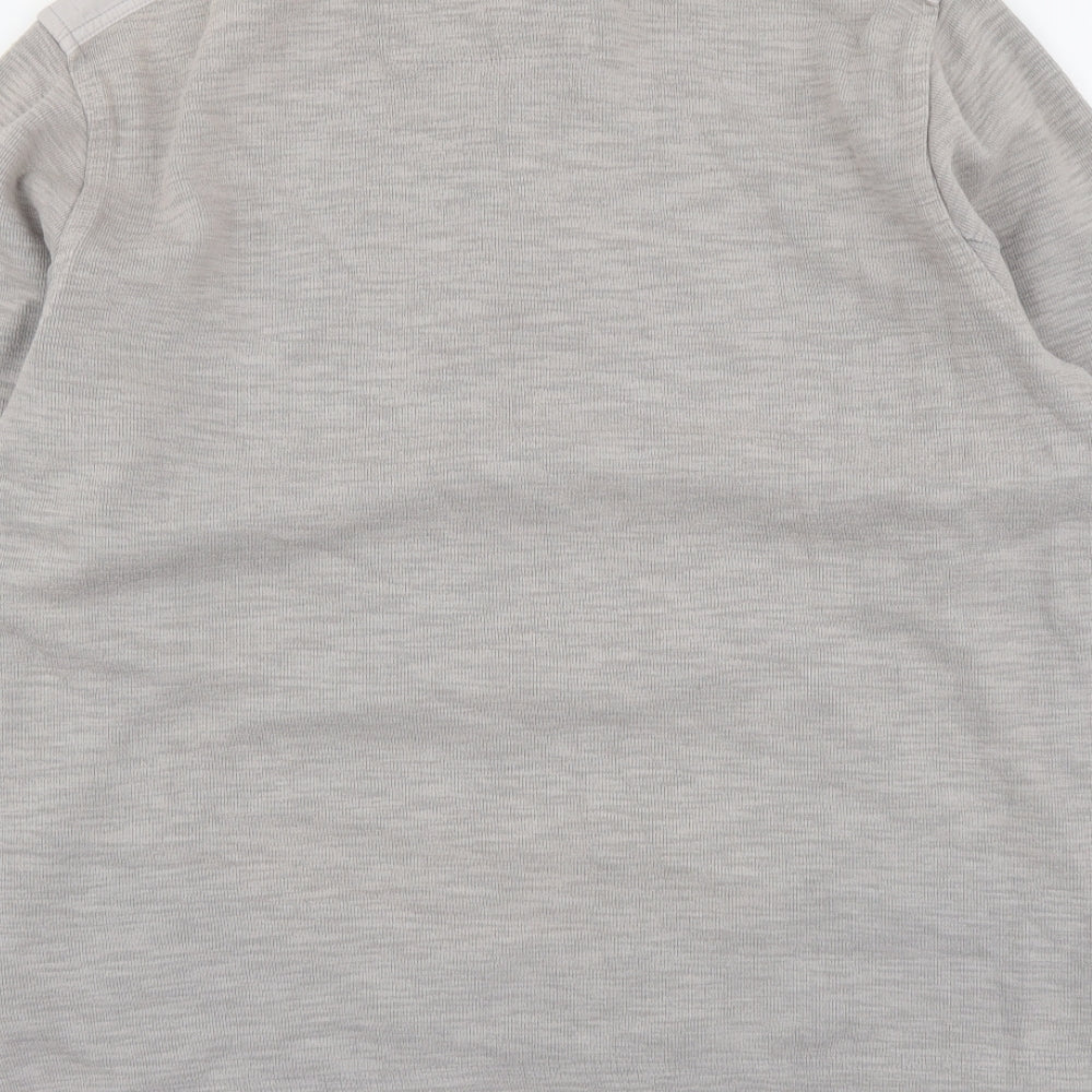 Ben Sherman Mens Grey Cotton Pullover Sweatshirt Size 2XL