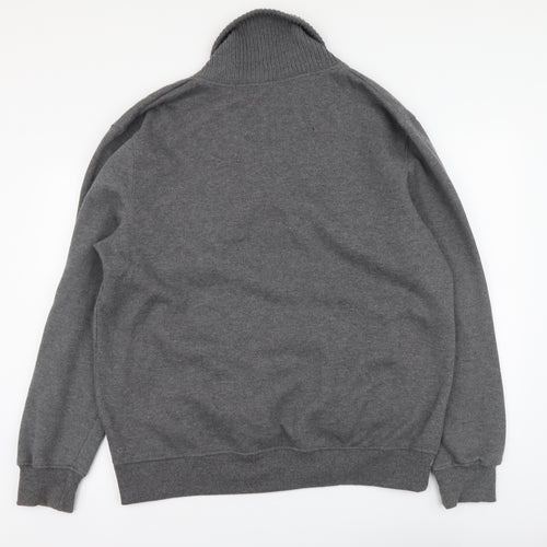 Urban Sprirt Mens Grey Cotton Pullover Sweatshirt Size 2XL