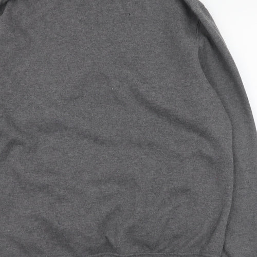 Urban Sprirt Mens Grey Cotton Pullover Sweatshirt Size 2XL