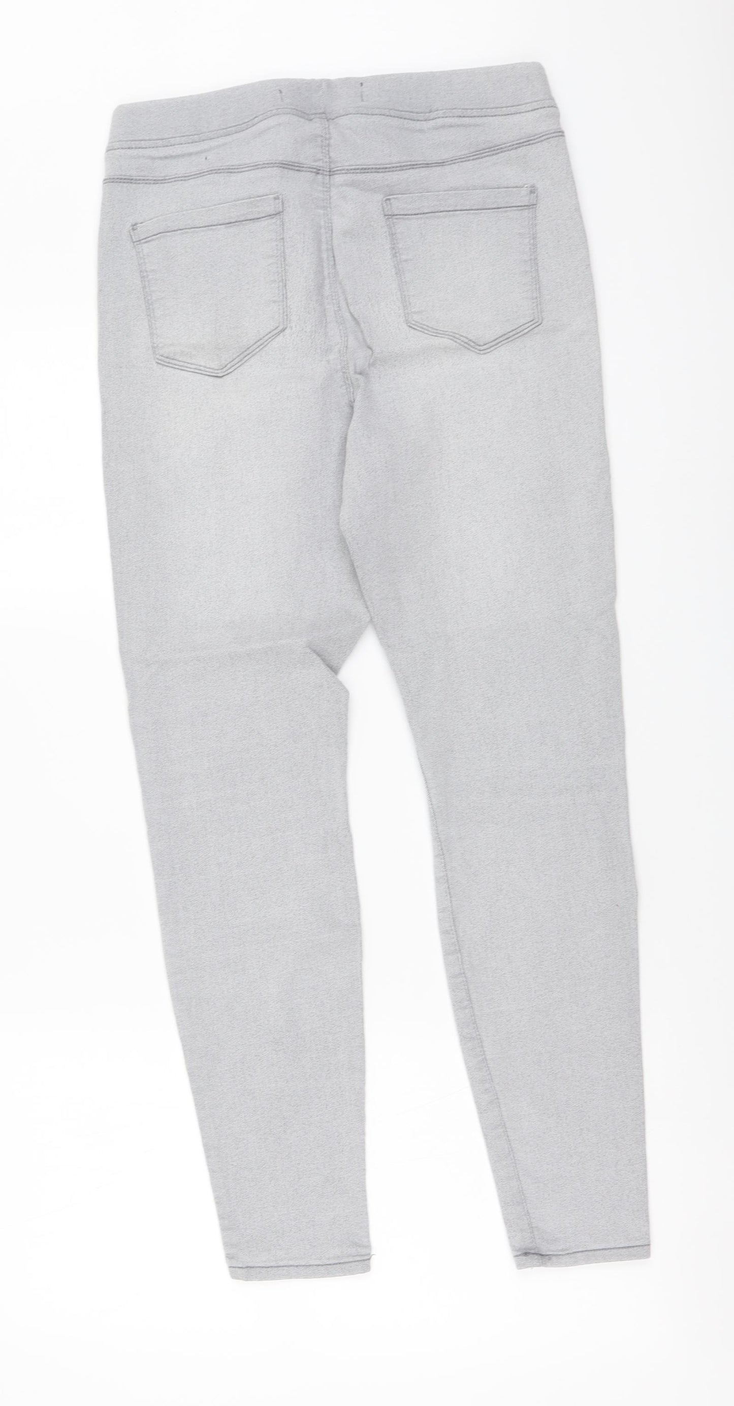 PEP&CO. Womens Green Cotton Jegging Leggings Size 12 L28 in