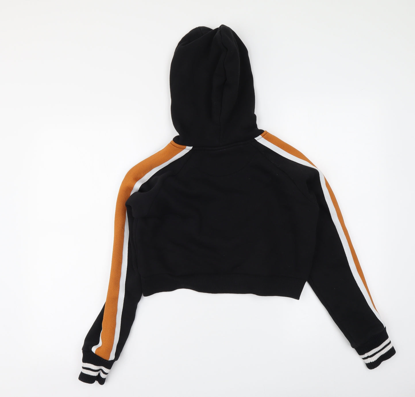 Gym King Womens Black Cotton Pullover Hoodie Size S Zip